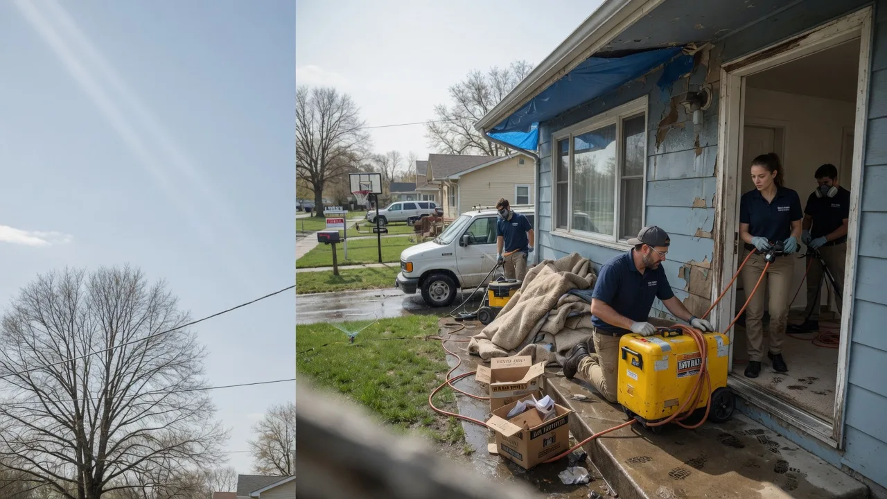Basement Flood Cleanup in Big Rock, IL near me